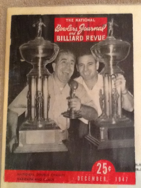 1947 National Doubles Champions - Andy Varipapa & Lou Campi